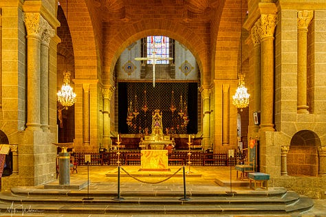 Inside the cathedral, part 1