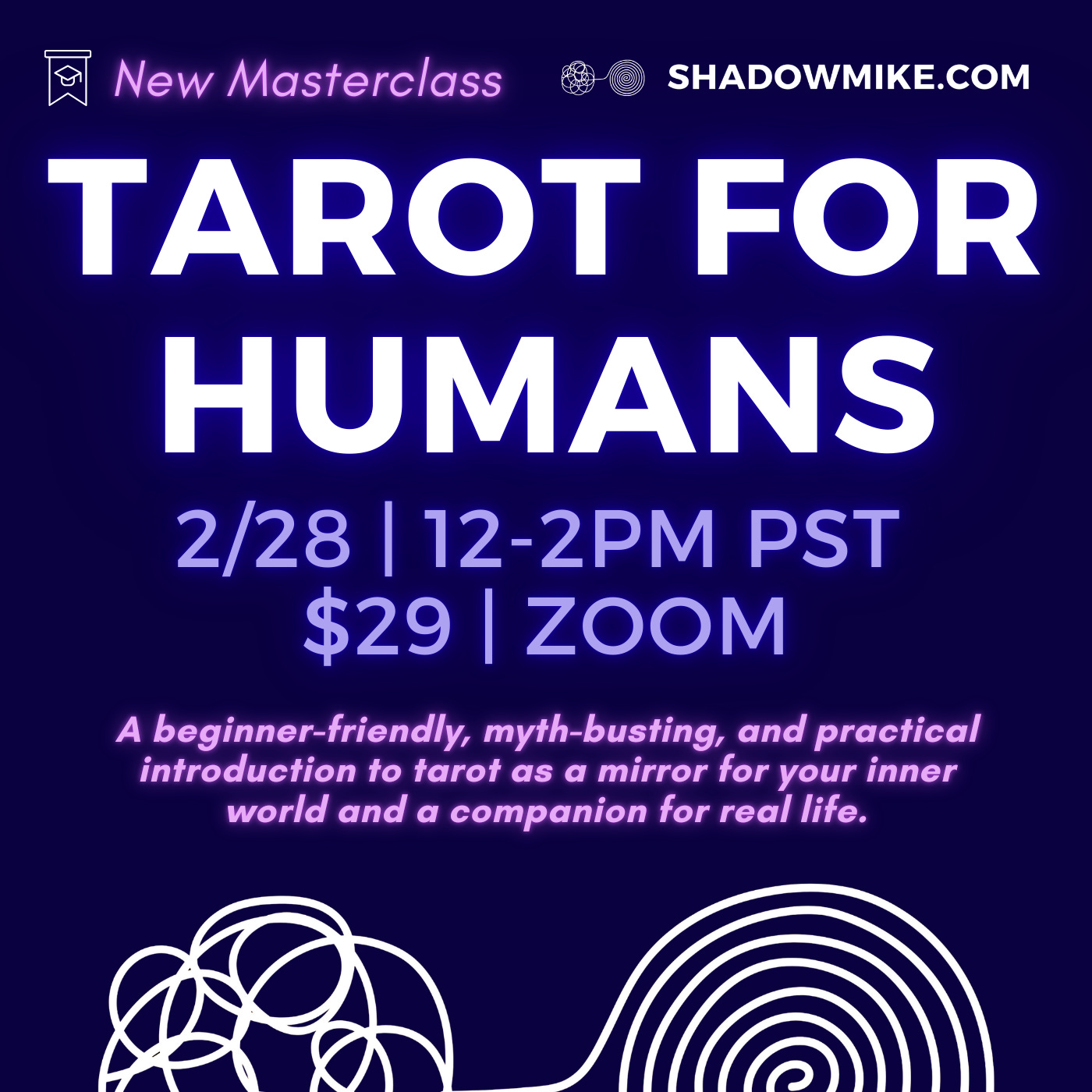 Tarot for Humans graphic