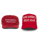 The Trump campaign fixed the mismatched letters in its MAGA hats