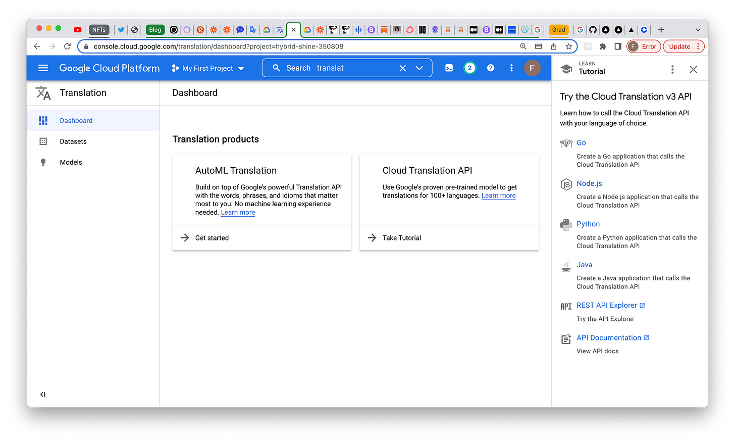 How I'm building a translation workflow for my self hosted Ghost blog using Google Cloud Platform's Translation API - part 1
