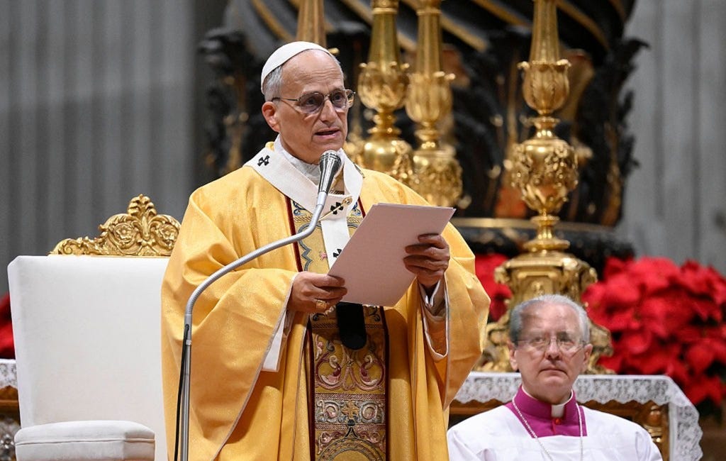 To Deny The Poor is To Deny God, Pope Leo Says During Midnight Mass