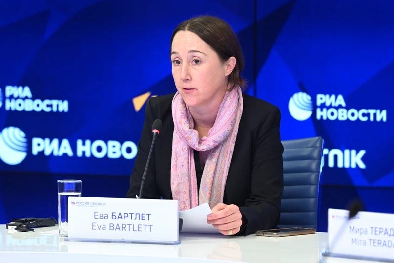 Ева Бартлетт, журналистка и военная корреспондентка во многих странах