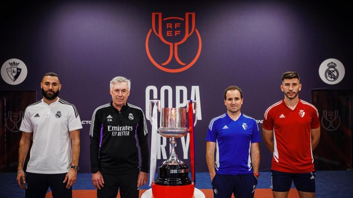 The most special photo with the Copa del Rey trophy