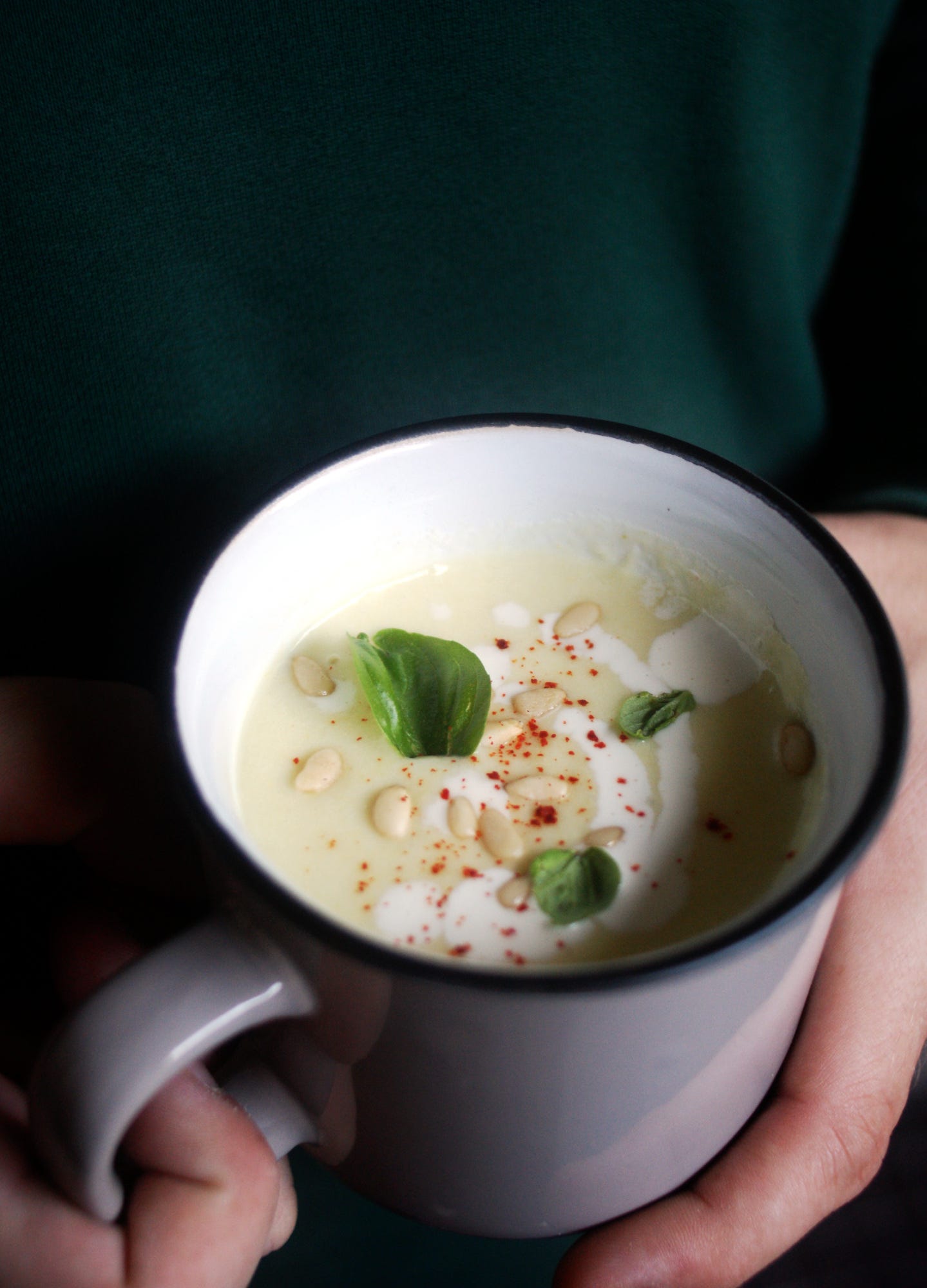 Leek and potato soup