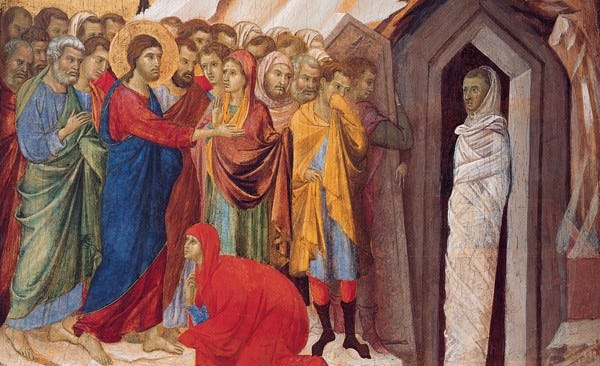 The raising of Lazarus | Thinking Faith: The online journal of the Jesuits  in Britain