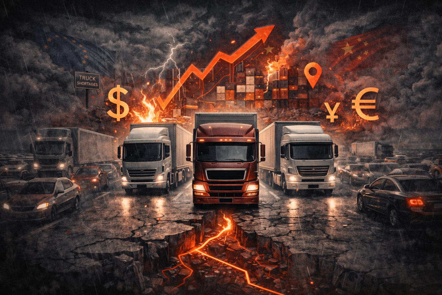 Global Road Freight Faces a Perfect Storm of Capacity Crunch and Rising ...