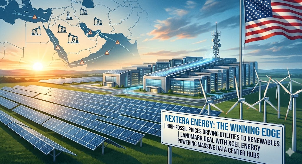 NEE renewable energy earnings highlight