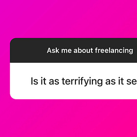 Answering your questions about being a freelancer: PART 1
