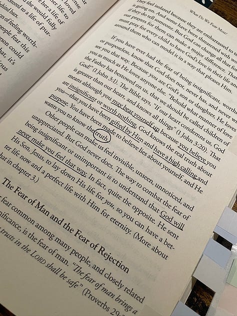 The Power of Praying through Fear Chapter 2 Annotations