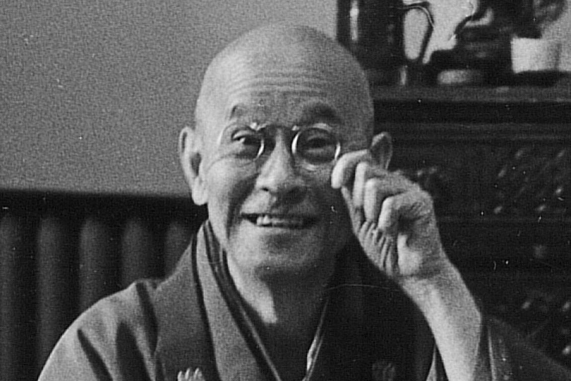 Suzuki Roshi at Home Tassajara Zen Center (gift of San Francisco Zen Center)