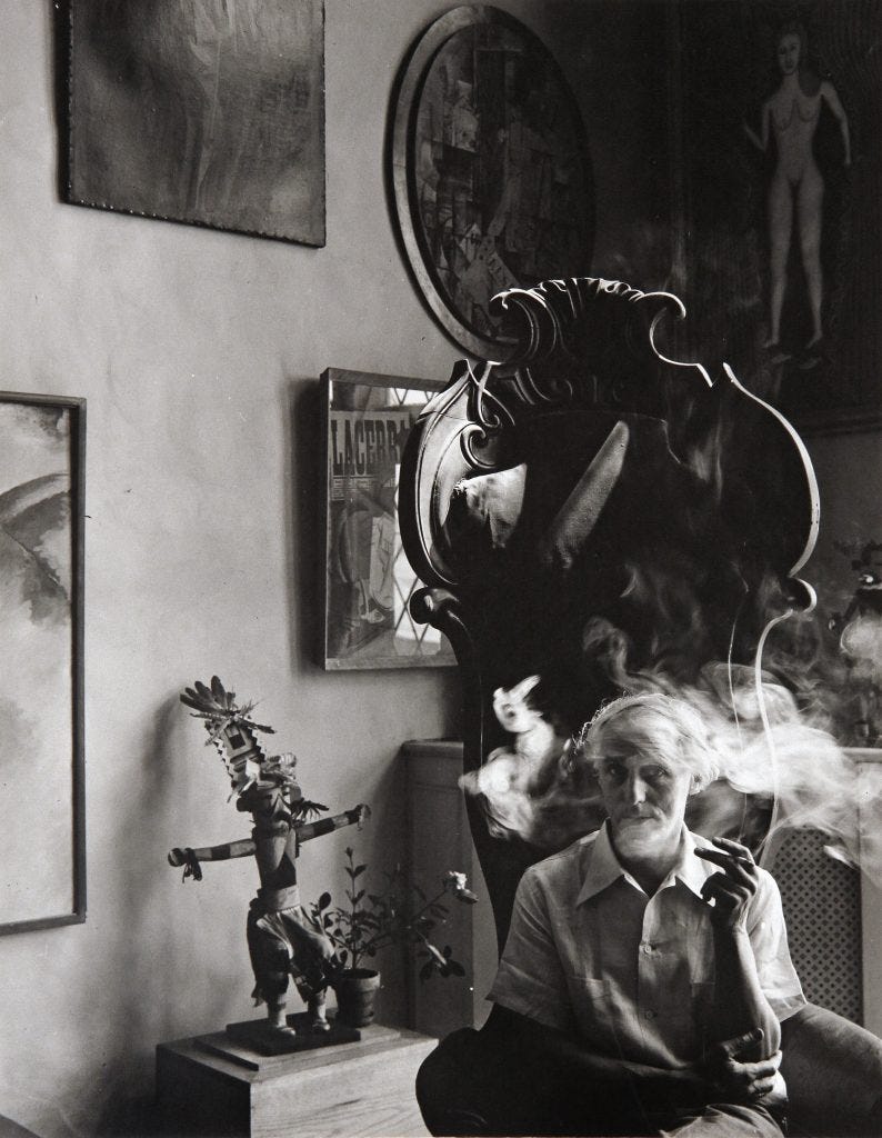 Portrait of Max Ernst - Huxley-Parlour Gallery
