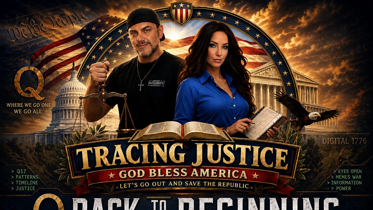 Tracing Justice - Q Origins And Back To The Basics Ep 2 06/18/26