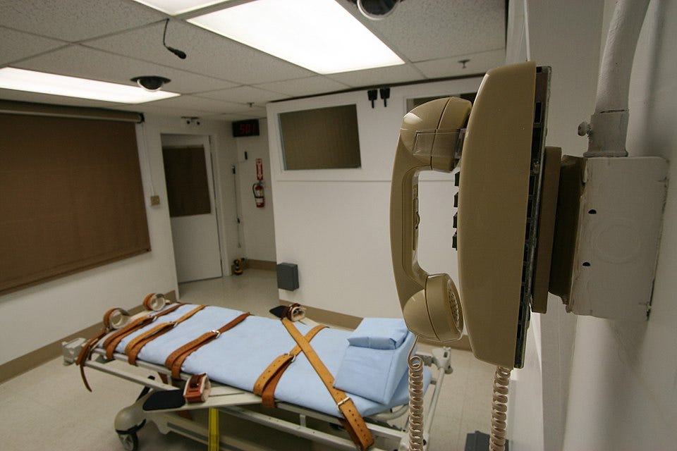 Death Chamber in Florida Death Chamber in Florida