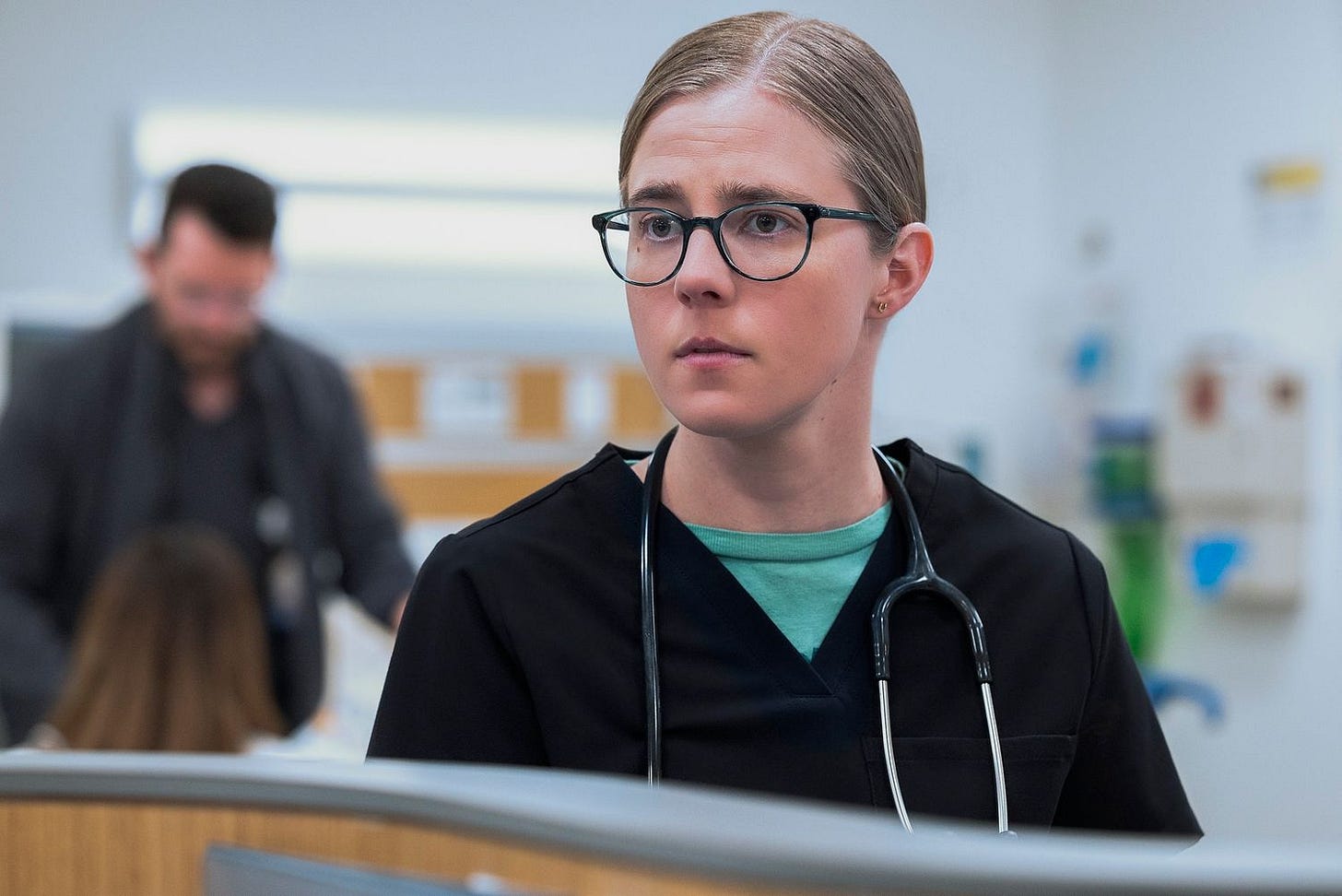 The Pitt' Actress Taylor Dearden Breaks Down Mel's Reaction to Langdon's Return (Exclusive) The Pitt' Actress Taylor Dearden Breaks Down Mel's Reaction to Langdon's Return (Exclusive)