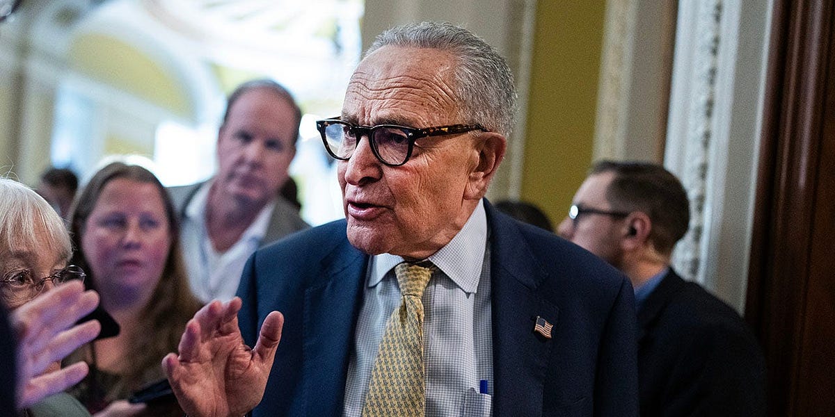 THE SCHUMER SHUTDOWN IS SETTING THE STAGE FOR NEXT YEAR