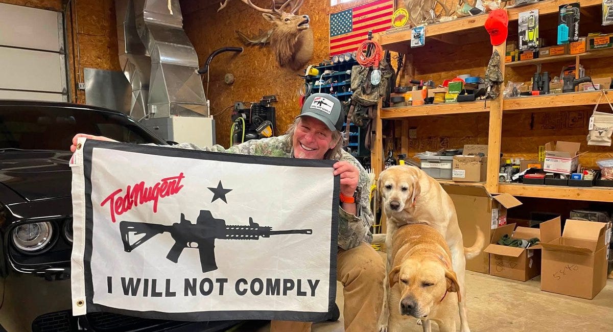 Rock Legend Ted Nugent On The Unvaccinated