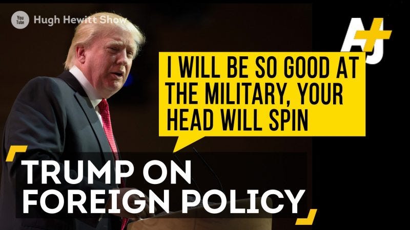 donald trump on foreign policy promises donald trump on foreign policy promises