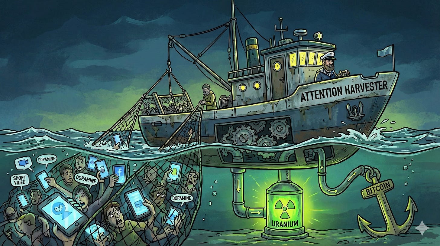 3 Asymmetric Bets on Human Distraction