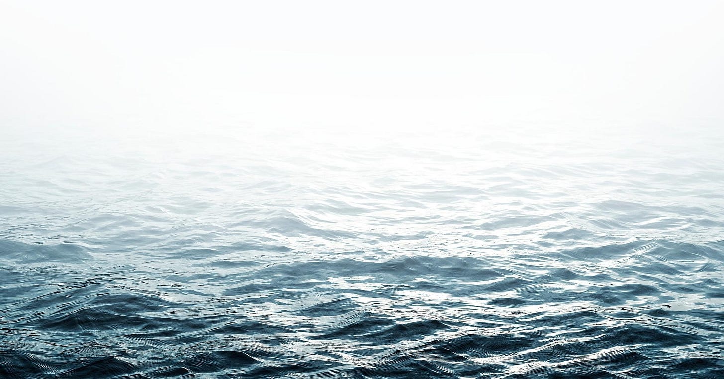 Sea Horizon Poster with Minimalist Ocean Mood | Poster Store IE