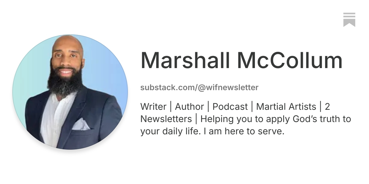 Marshall McCollum | Substack