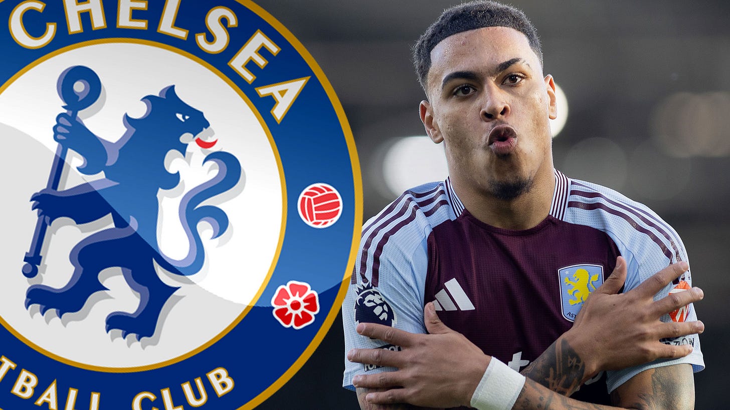 Chelsea 'want to sign Aston Villa star Morgan Rogers, 22,' amid fears PSR  will force clubs into 'transfer churn'