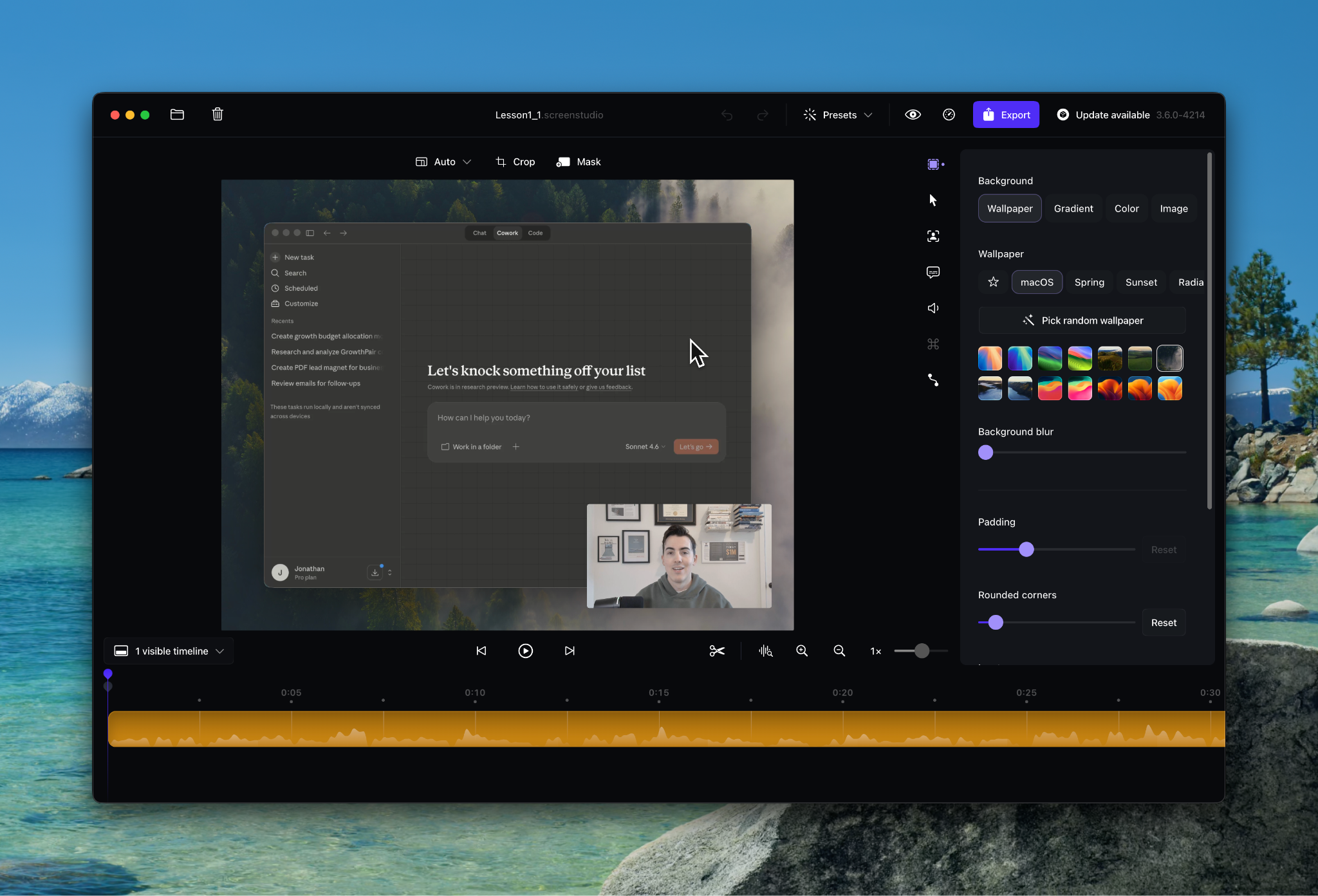 Building a video academy with Claude Code