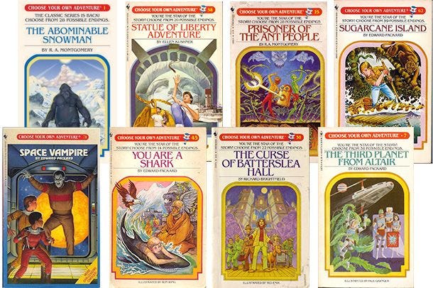 All 185 Choose Your Own Adventure Books Ranked From Most to Least  Awesome-Sounding