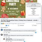 Two Christmas Parties Reveal a Washoe GOP Party Split