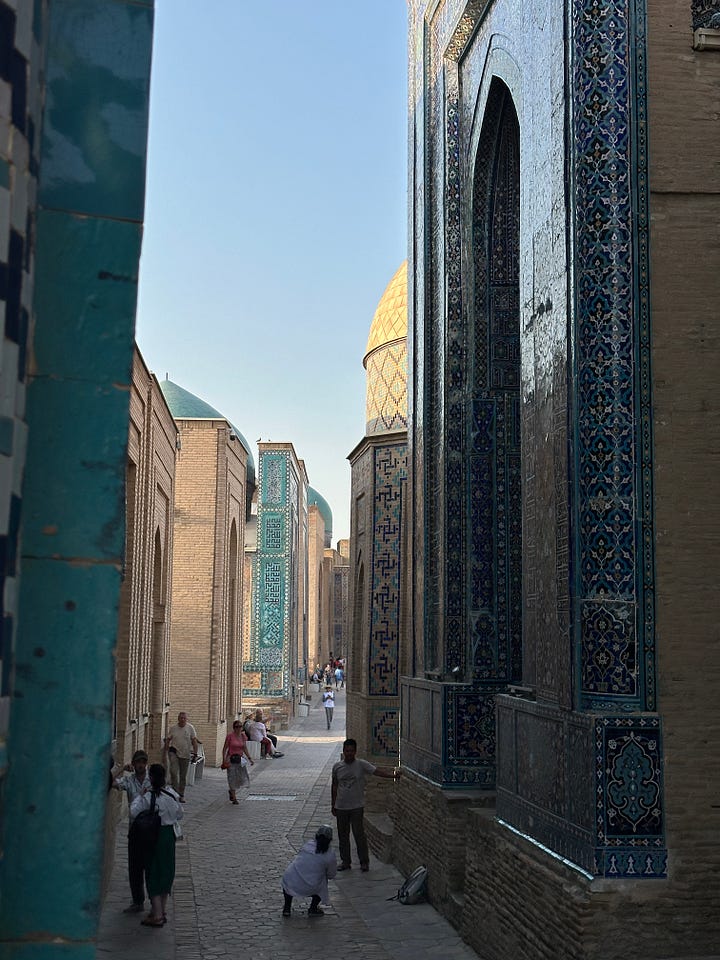 The necropolis of Shah-i-Zinda