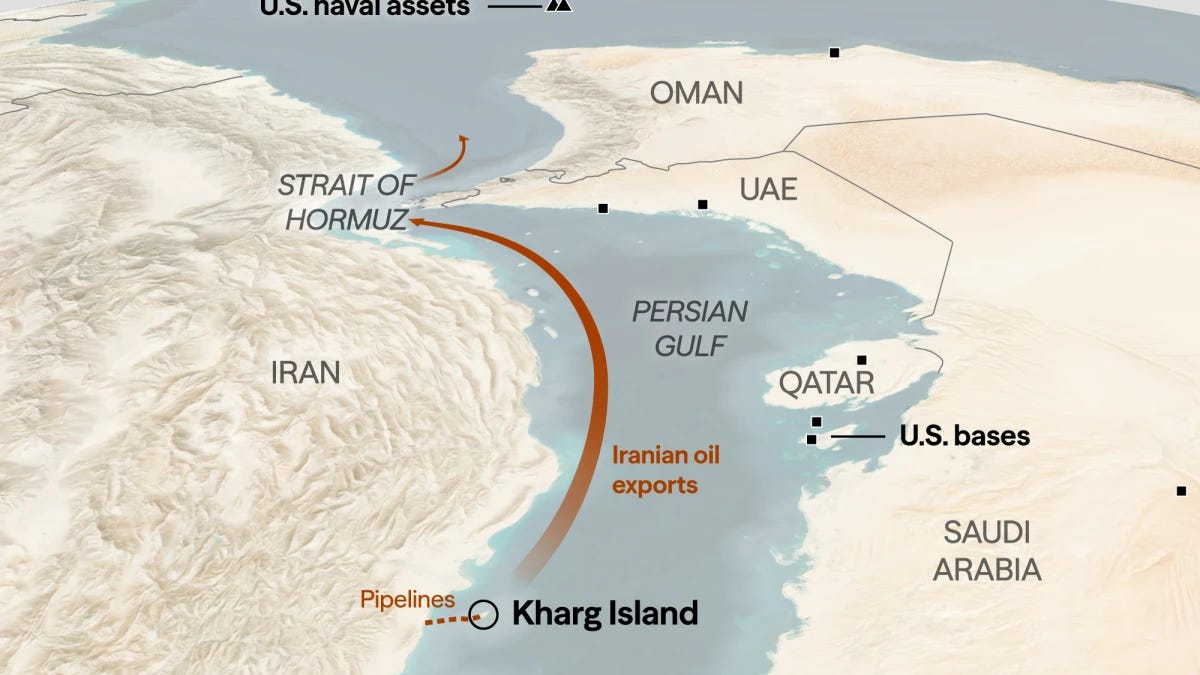 Kharg Island: Iran's Oil Lifeline and a Tempting U.S. Target | Council on  Foreign Relations