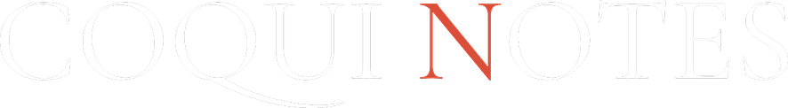 Coquí Notes