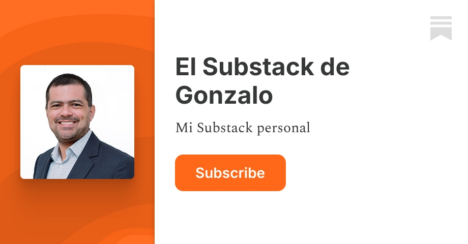 El Substack de Gonzalo | Substack