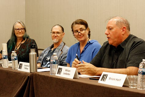 An assortment of people and scenes from Armadillocon 2024, held September 6-8 in Austin, Texas. (Gallery 2)
