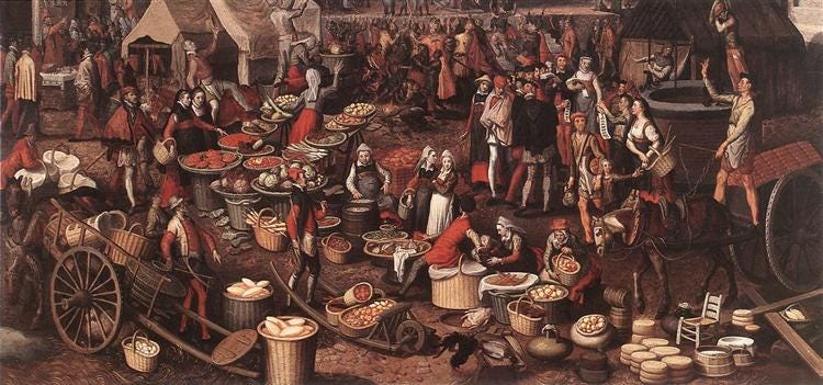 Market Scene, 1550 - Pieter Aertsen - WikiArt.org