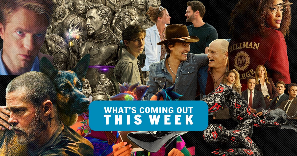 What's Coming Out This Week In Theaters and On Streaming, VOD & TV: September 21 thru September 27, 2026