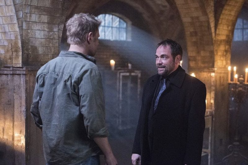 supernatural lucifer and crowley supernatural lucifer and crowley