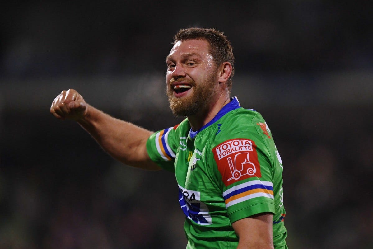 Elliott Whitehead extends his time in the NRL with Canberra | Love Rugby League Elliott Whitehead extends his time in the NRL with Canberra | Love Rugby League