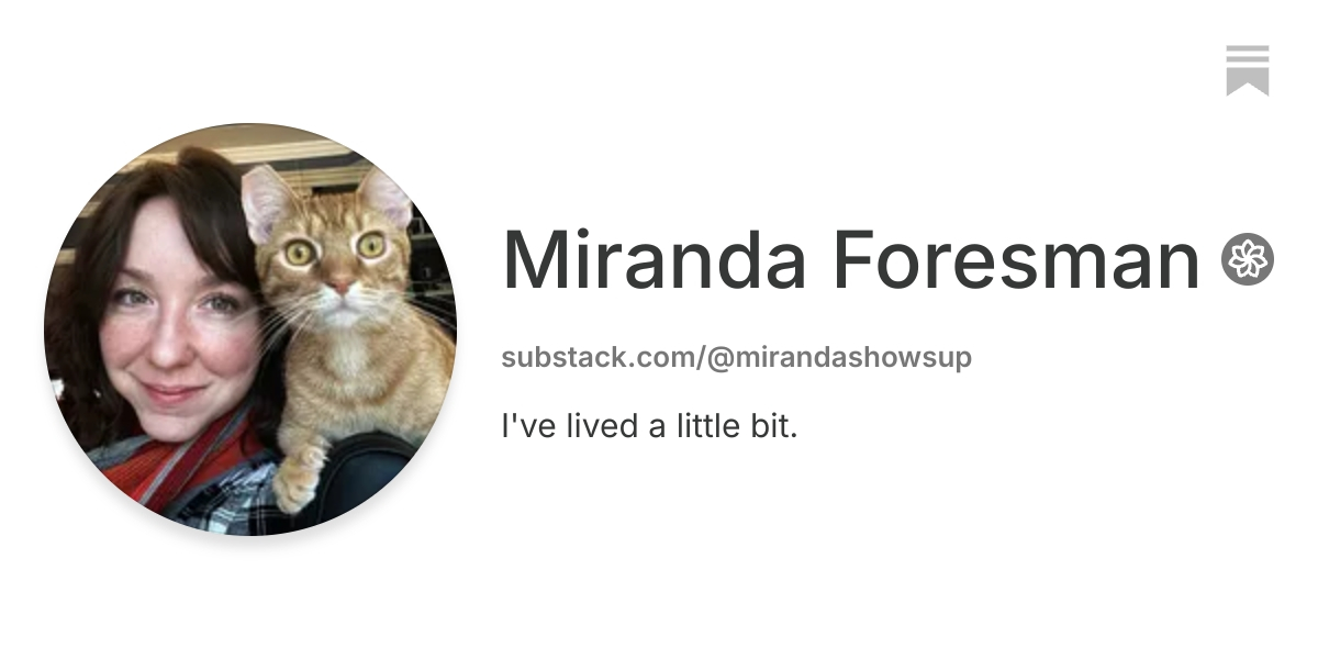 Miranda Foresman | Substack