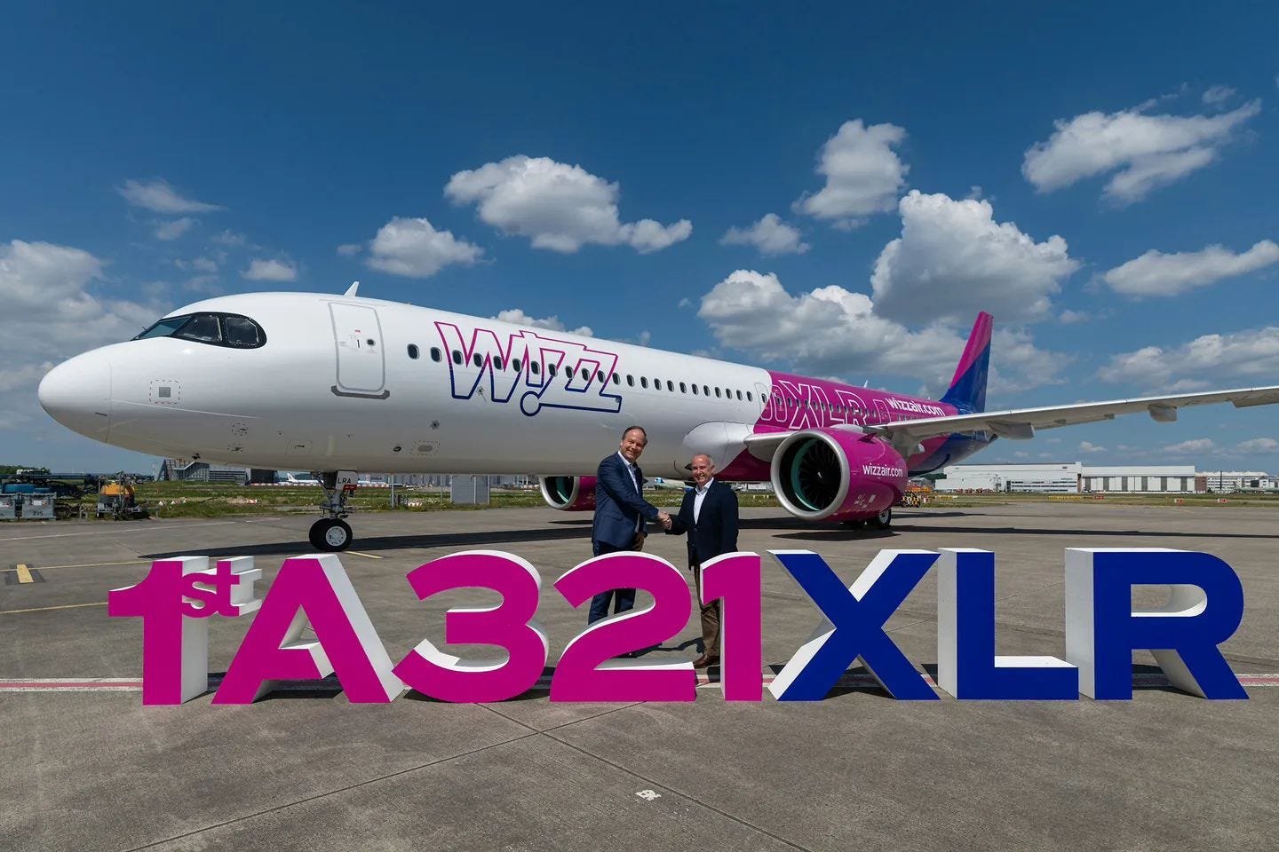 Wizz Air A321XLR first delivery
