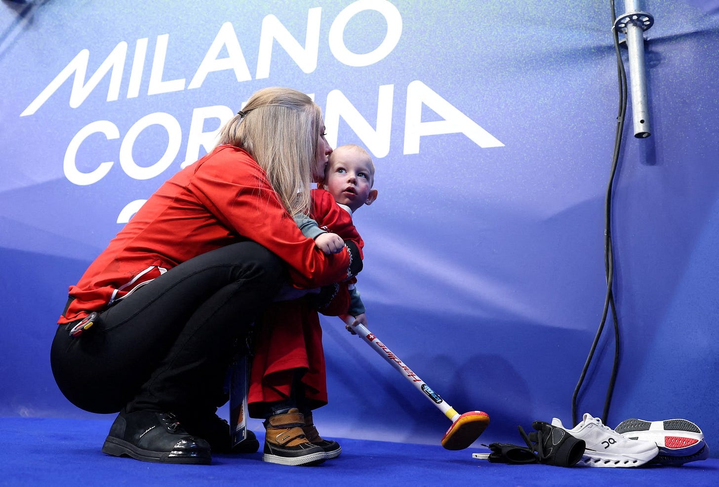 Curling - Mixed Doubles Round Robin Session 12 - Switzerland vs Norway