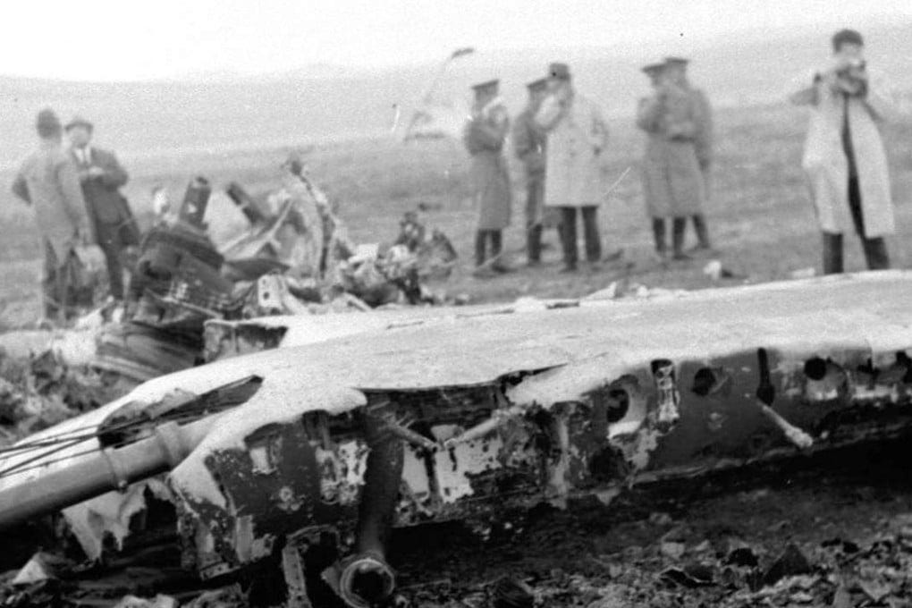 Lin Biao's plane crashed in the Gobi Desert in Mongolia on September 13, 1971. Photo: SCMP Pictures