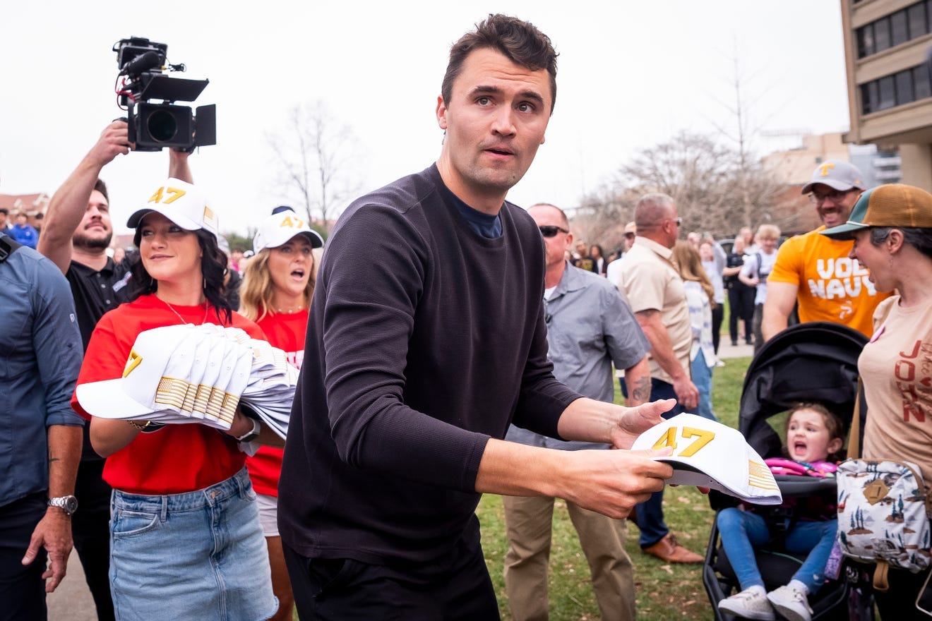 Turning Point USA's Charlie Kirk brings tour to University of Tennessee
