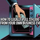 How to Legally Pull $14,000 Tax-Free From Your Own Business Every Year