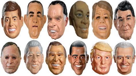 U.S. President Halloween Masks by Evanh123 on DeviantArt