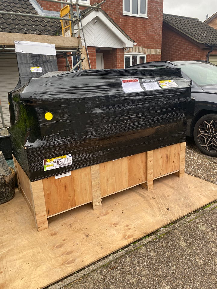 palette delivery of products