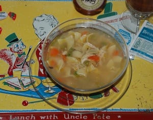 chic soup tray