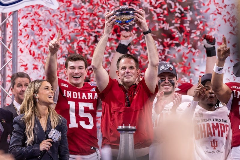 What Curt Cignetti, Fernando Mendoza, D'Angelo Ponds said after No. 1 Indiana's win over Oregon in CFP Peach Bowl - oregonlive.com What Curt Cignetti, Fernando Mendoza, D'Angelo Ponds said after No. 1 Indiana's win over Oregon in CFP Peach Bowl - oregonlive.com