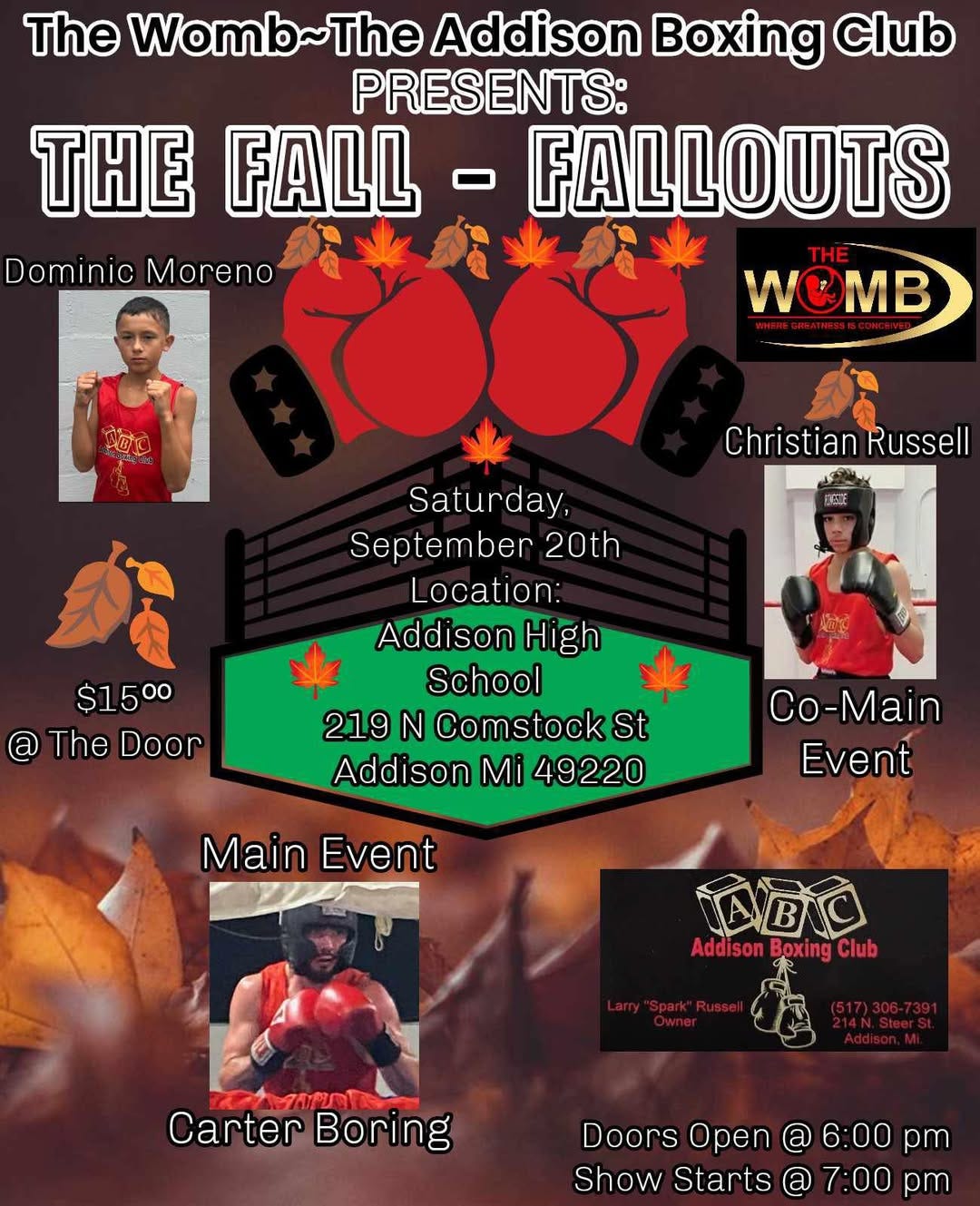 Addison Boxing Club Fighter Gets the W at 
