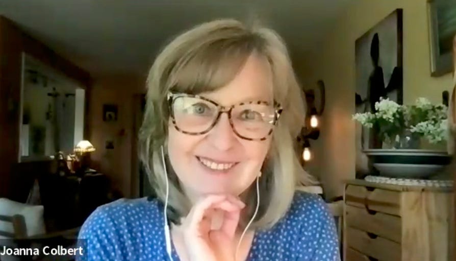 Joanna, Zoom Circle 4.23.25