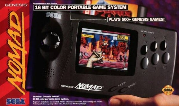 Sega Nomad - Nerd Bacon Reviews